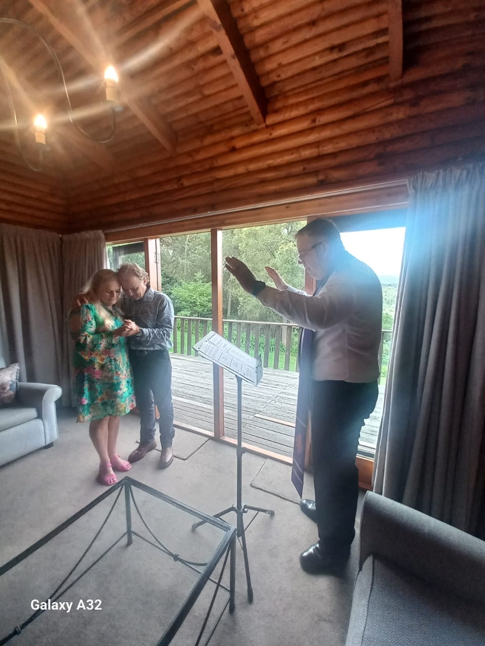 Wedding ceremony by Dr. Gerrit Rademeyer in Despatch