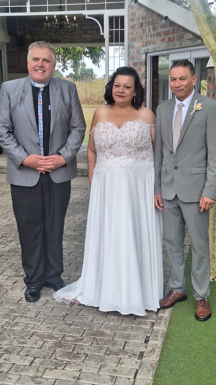 Wedding ceremony by Dr. Gerrit Rademeyer in Despatch