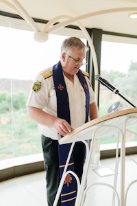 Wedding ceremony by Dr. Gerrit Rademeyer in Despatch