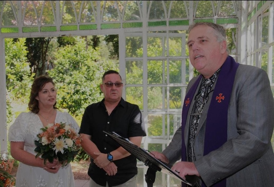 Wedding ceremony by Dr. Gerrit Rademeyer in Despatch