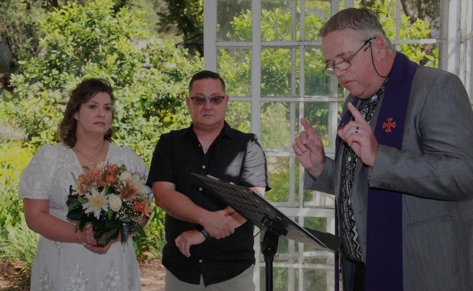 Wedding ceremony by Dr. Gerrit Rademeyer in Despatch