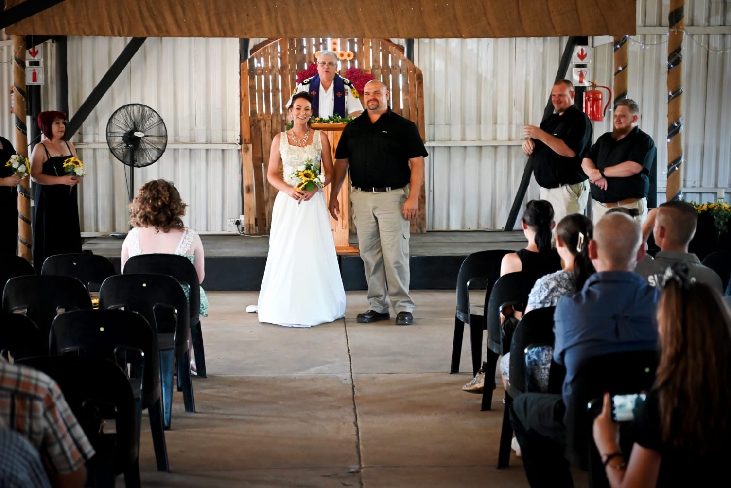 Wedding ceremony by Dr. Gerrit Rademeyer in Despatch